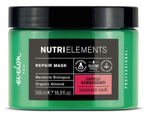 Evelon Pro NUTRI ELEMENTS Maska Repair -  włosy zniszczone 500ml